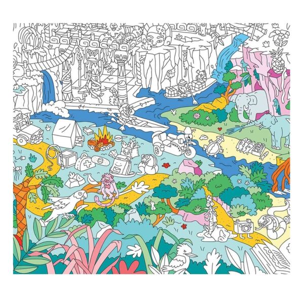 Omy Boyama Posteri - Jungle