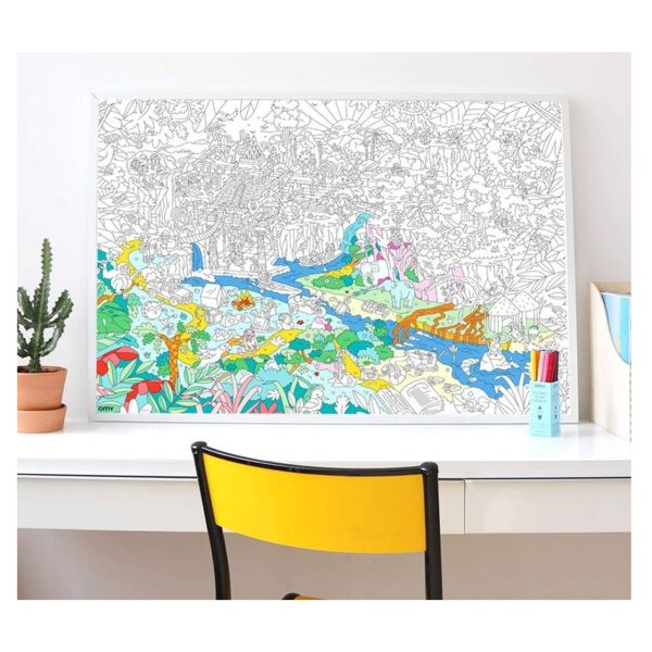 Omy Boyama Posteri - Jungle