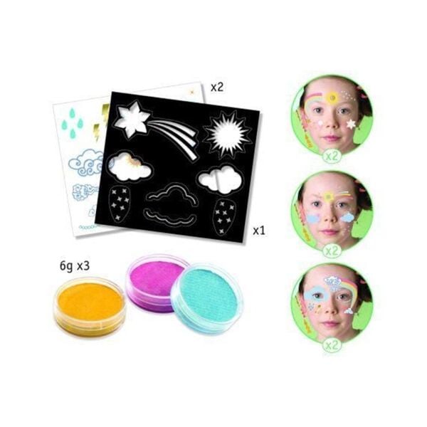 Djeco Yüz Boyama Seti / Rainbow