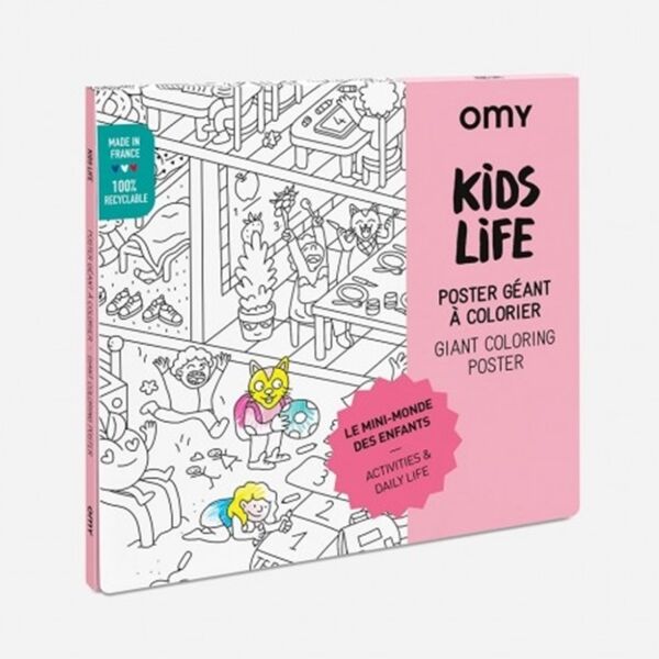 Omy Boyama Posteri - Kids Life