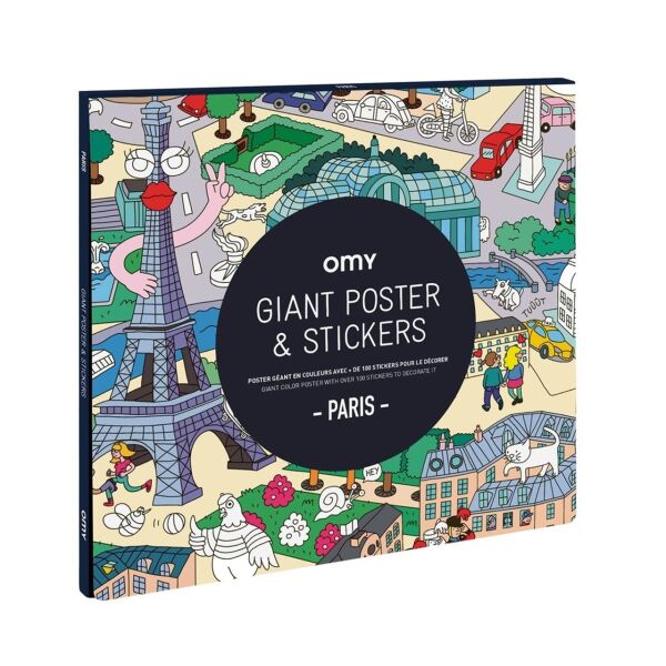 Omy Poster ve Çıkartmaları - Paris