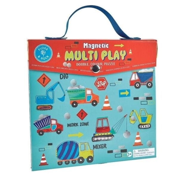 Floss Rock Mıknatıslı Çoklu Oyun Seti-Construction