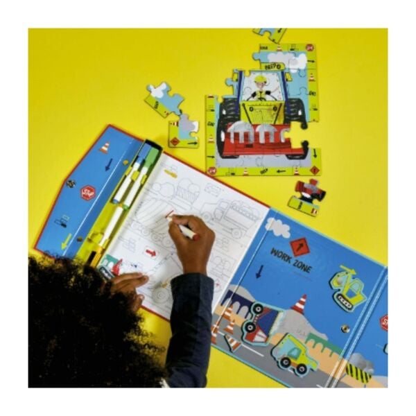 Floss Rock Mıknatıslı Çoklu Oyun Seti-Construction