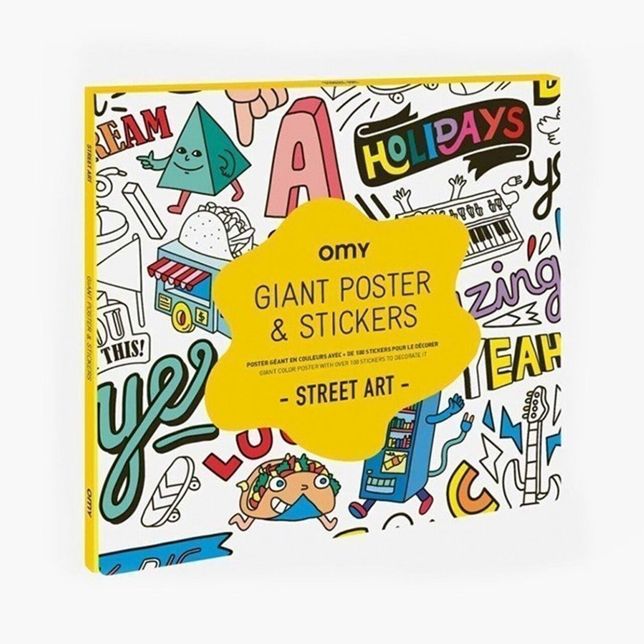 Omy Poster ve Çıkartmaları - Street Art