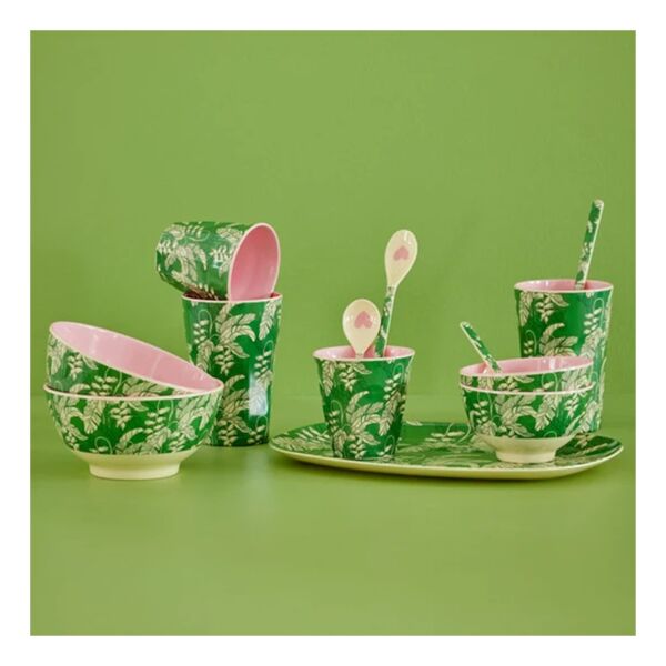 Küçük Kase - Yeşil - Cennet Baskısı