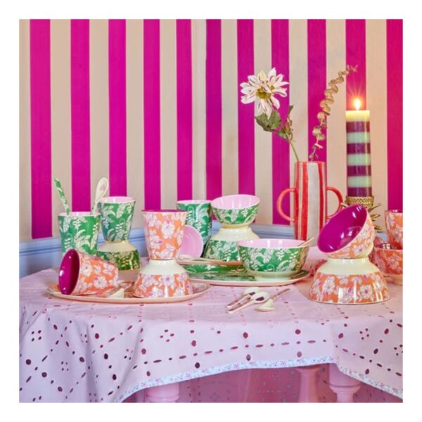 Küçük Kase - Yeşil - Cennet Baskısı