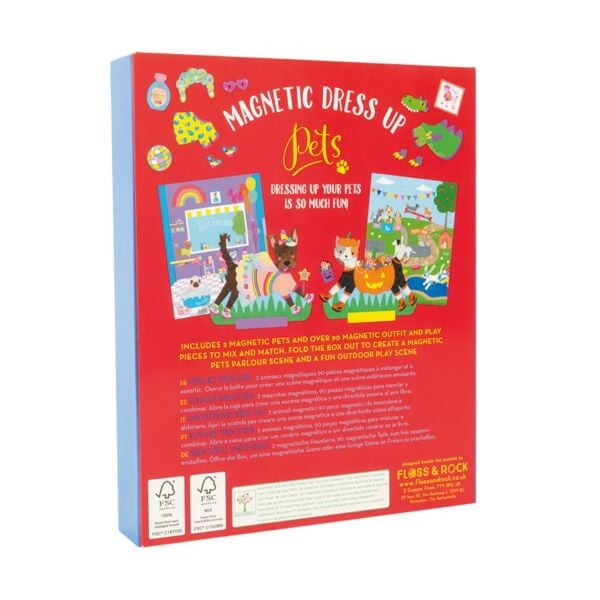 Floss Rock Mıknatıslı Giydirme Seti Pets