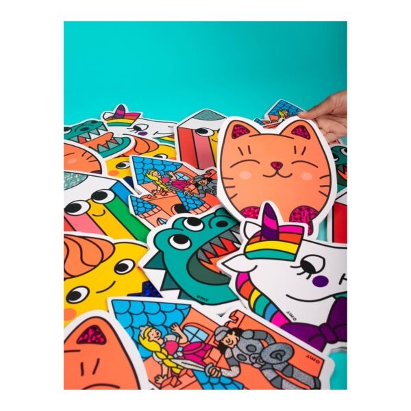 Omy Etiketli Şekilli Defter - Kitty