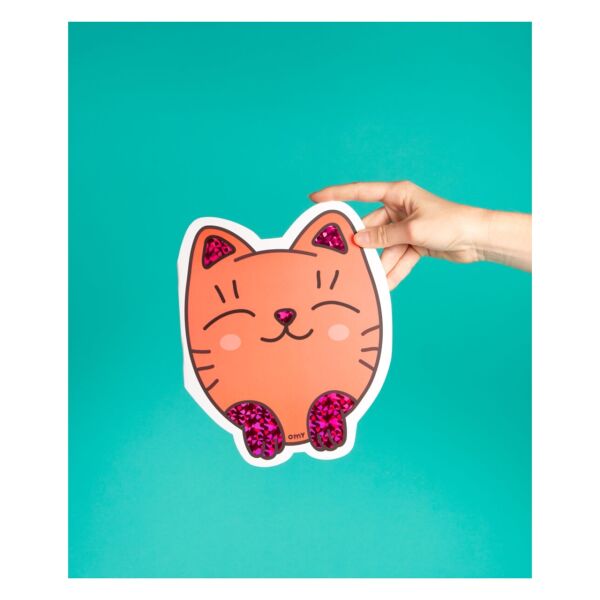 Omy Etiketli Şekilli Defter - Kitty