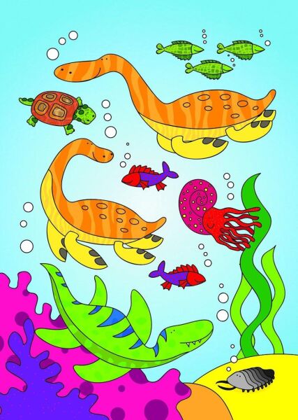 Galt Water Magic Sihirli Kitap Dinosaurs 3 Yaş+
