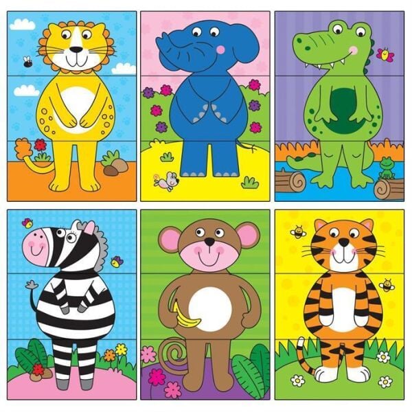 Water Magic Sihirli Kitap Flip Book Jungle 3 Yaş+