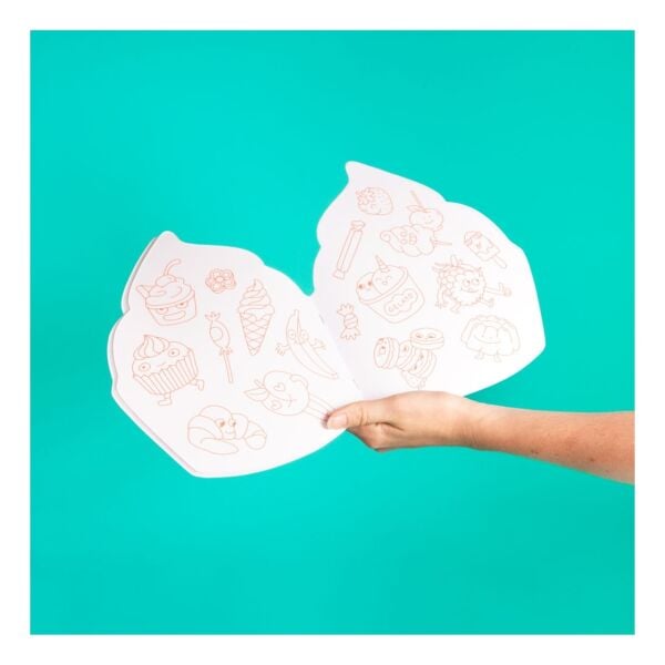 Omy Etiketli Şekilli Defter  - Cupcake