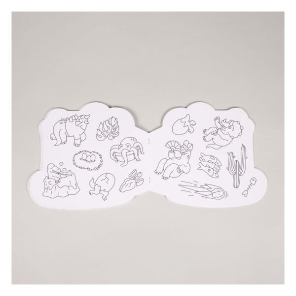 Omy Etiketli Şekilli Defter - Dino