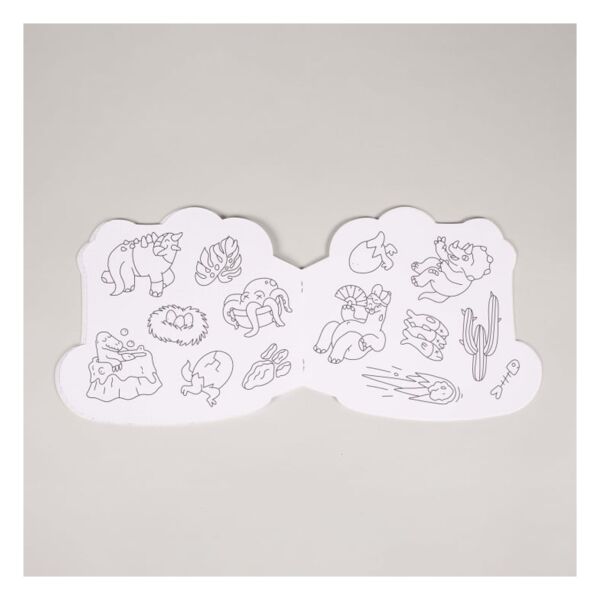 Omy Etiketli Şekilli Defter - Dino