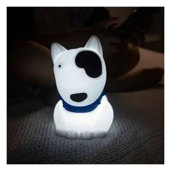 Dhink Silikon Gece Lambası Köpek Bob Beyaz