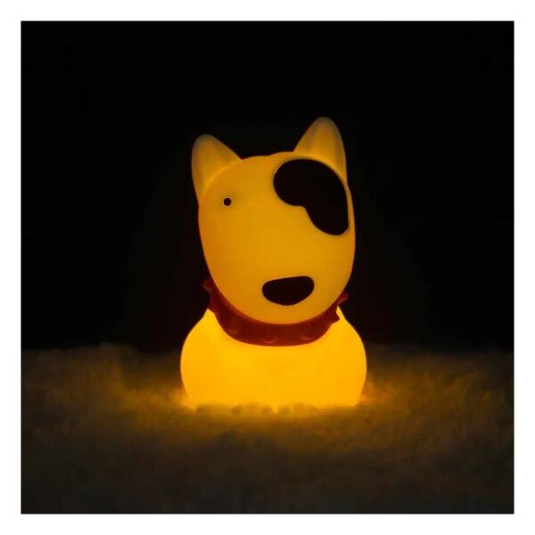 Dhink Silikon Gece Lambası Köpek Bob Beyaz
