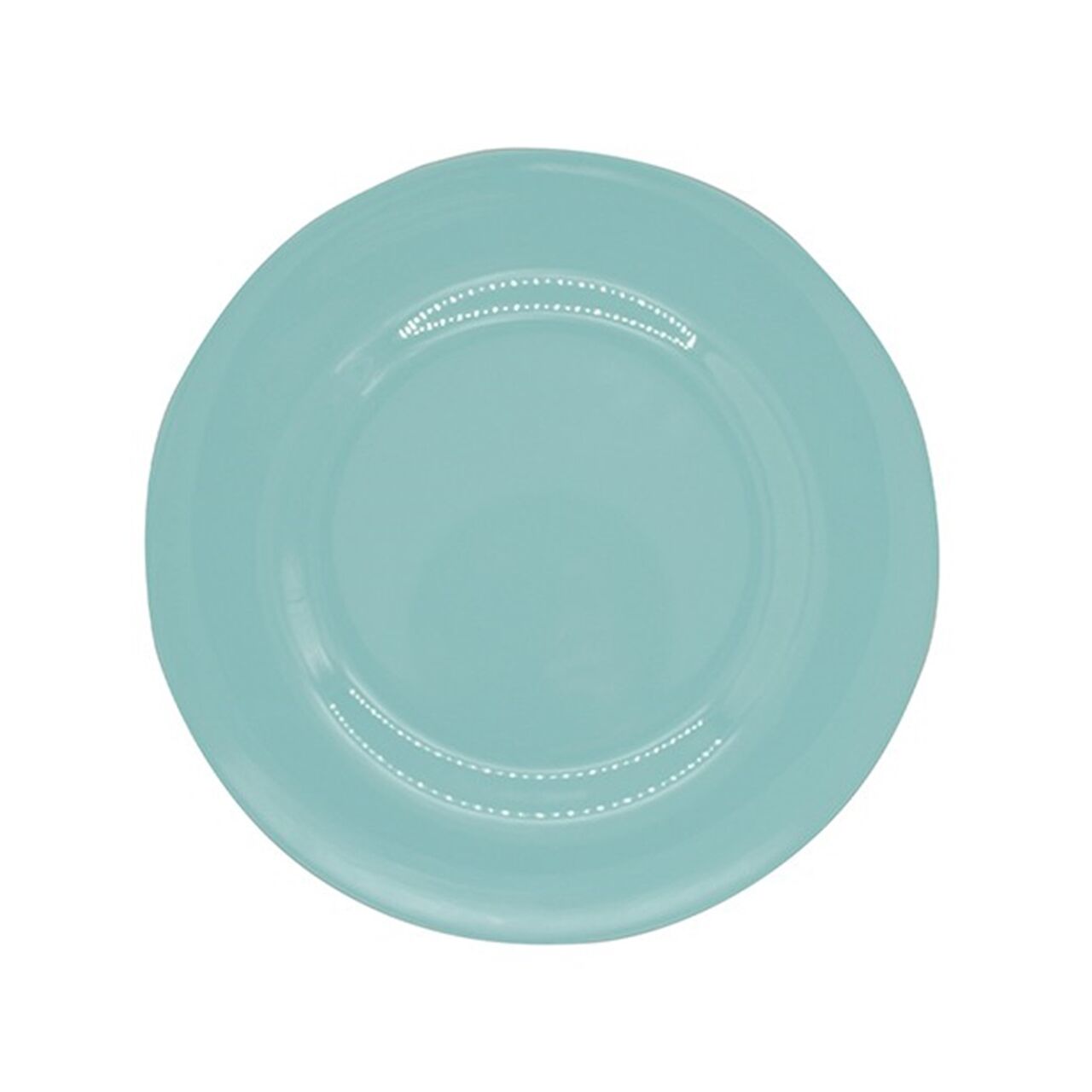 Melamin Tatlı Tabağı-Açık Mavi