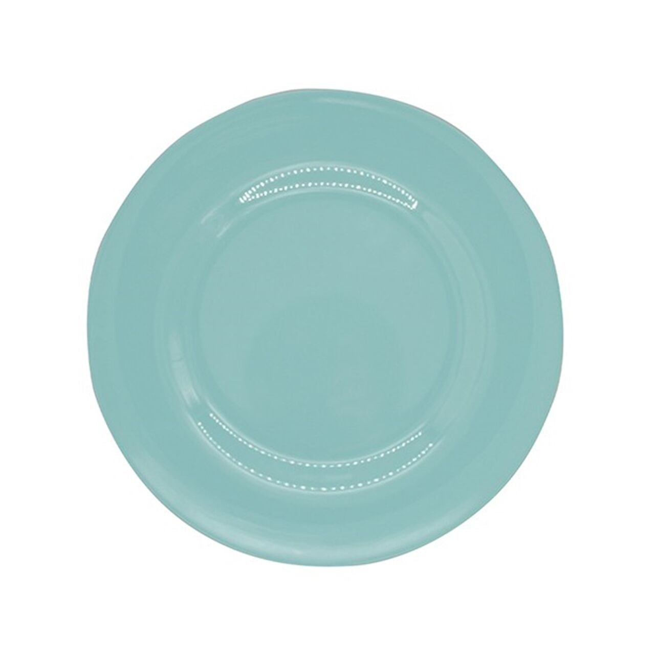 Melamin Tatlı Tabağı-Açık Mavi