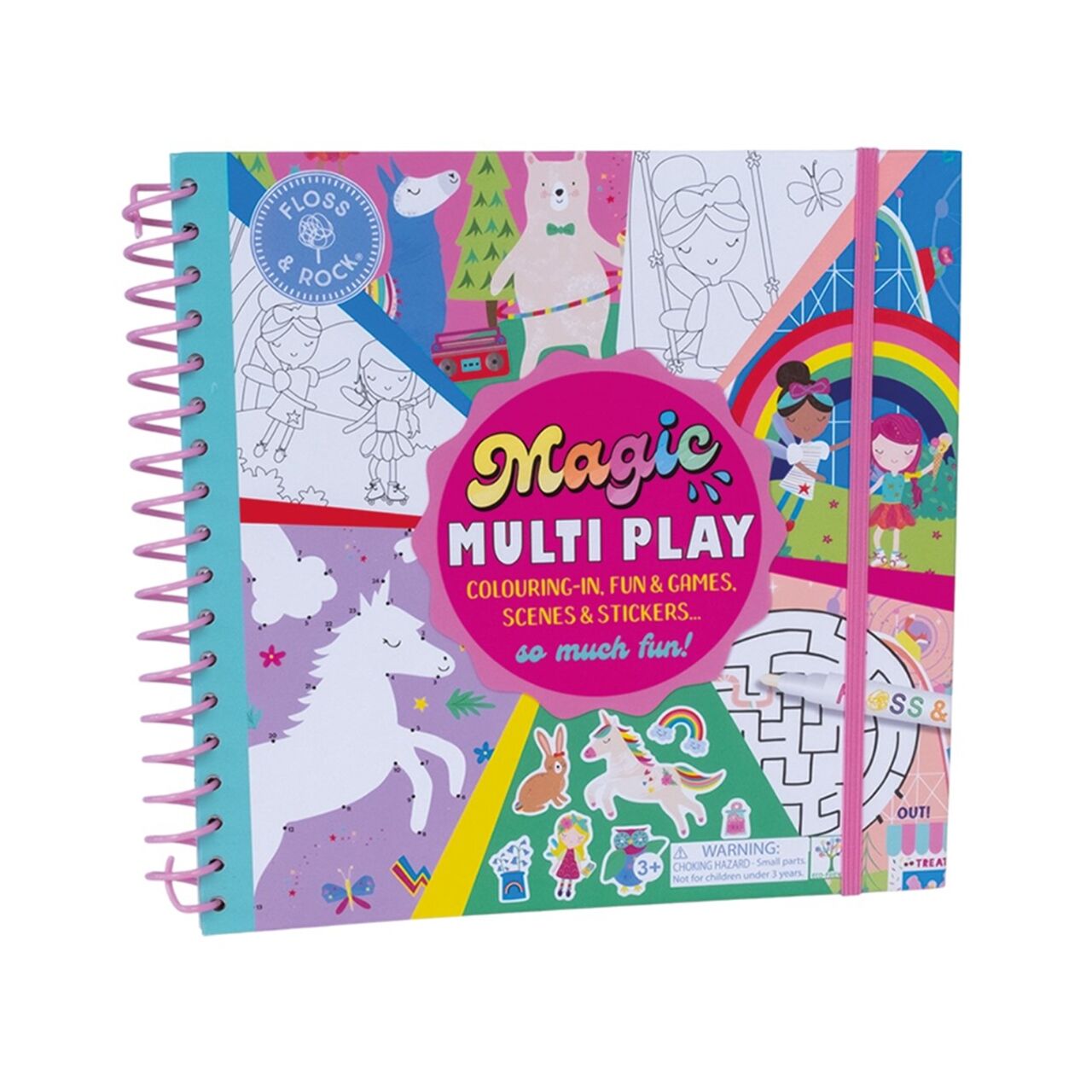 Floss Rock Water Magic Çoklu Oyun Seti - Rainbow F