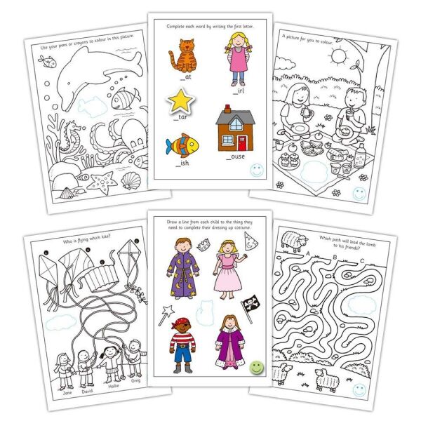 Galt First Activity Book 5 Yaş+