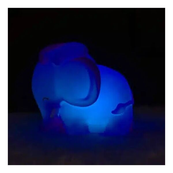 Dhink Silikon Gece Lambası Fil Donnie Pembe