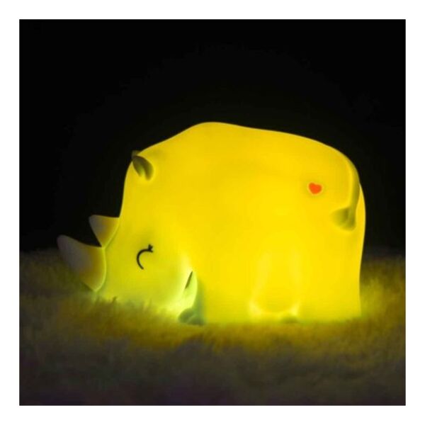 Dhink Silikon Gece Lambası Rhino Scott Yeşil