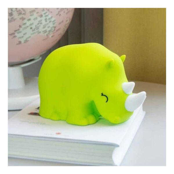 Dhink Silikon Gece Lambası Rhino Scott Yeşil