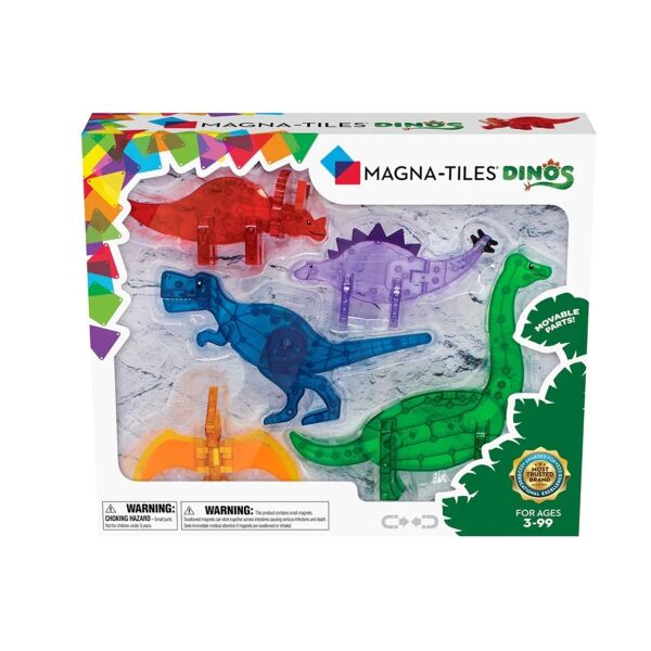 Magna-Tiles - Dinozorlar - 5 Parça