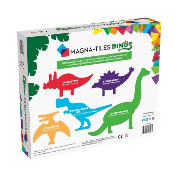 Magna-Tiles - Dinozorlar - 5 Parça
