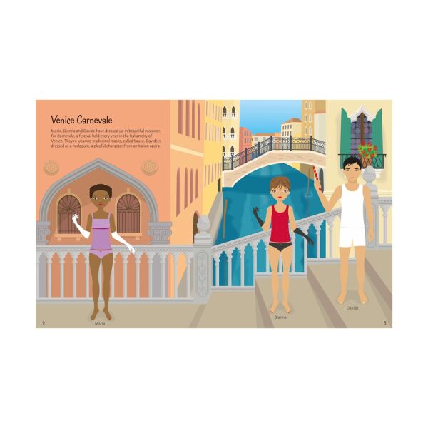 Sticker Dolly Dressing - Costumes Around The World