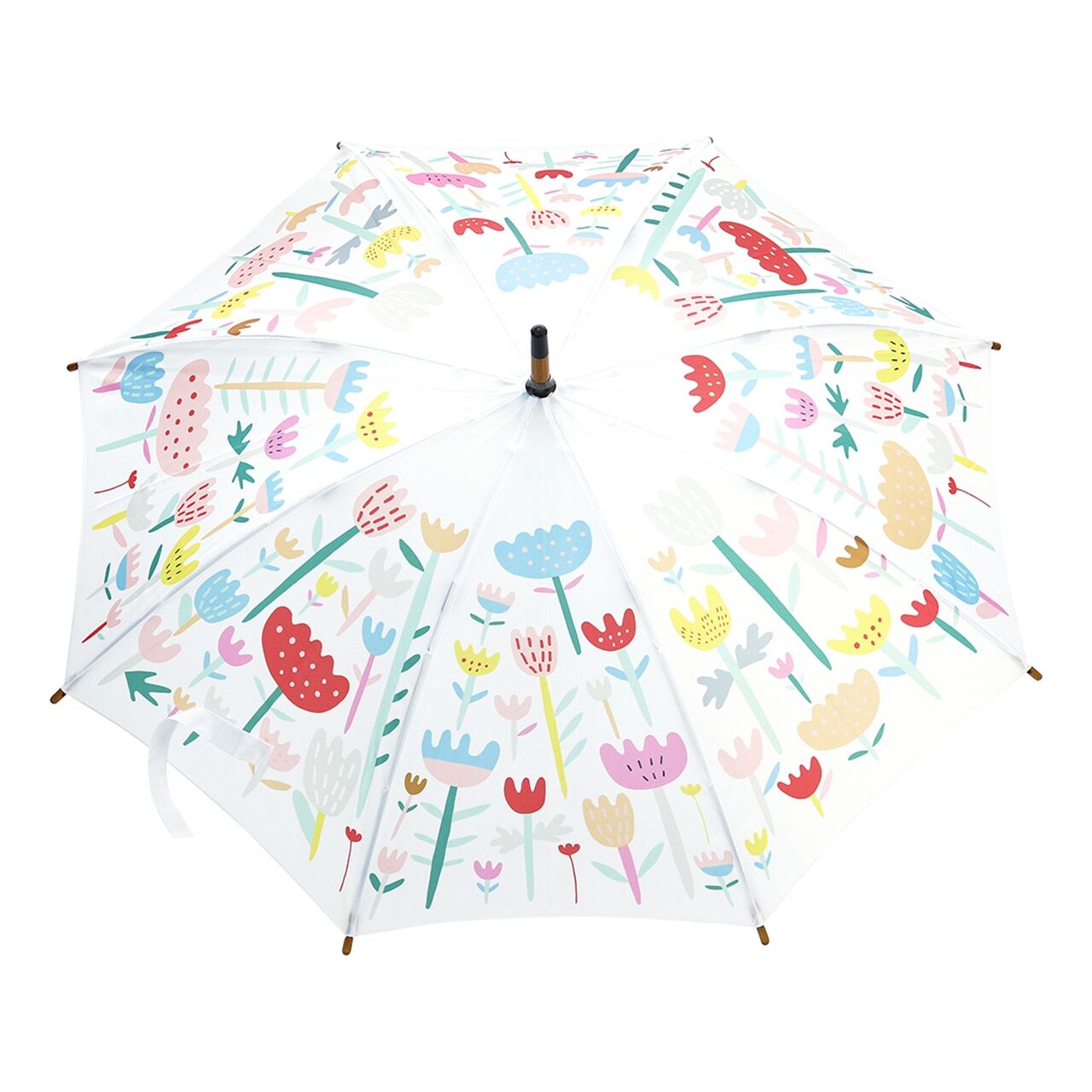 Vilac - Ahşap Şemsiye - Pembe Çiçekler