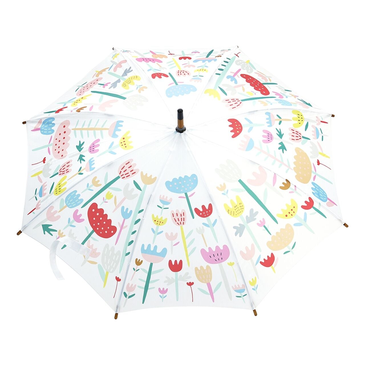 Vilac - Ahşap Şemsiye - Pembe Çiçekler