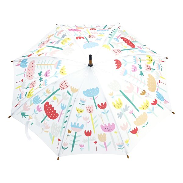 Vilac - Ahşap Şemsiye - Pembe Çiçekler