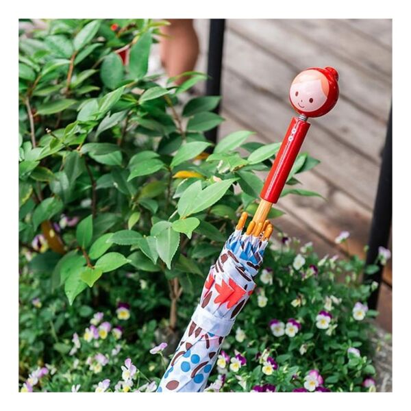 Vilac - Ahşap Şemsiye - Kırmızı Başlıklı Kız