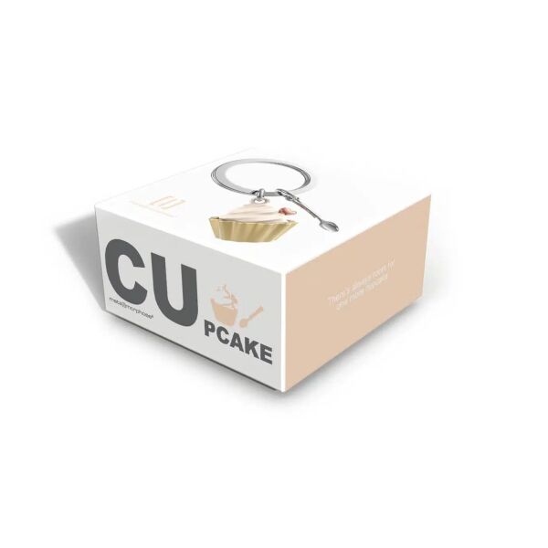 Metalmorphose Cupcake Anahtarlık