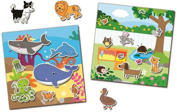 Galt Reusable Sticker Book - Animals +3