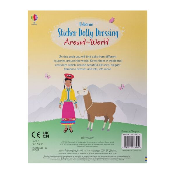 Sticker Dolly Dressing - Around the World