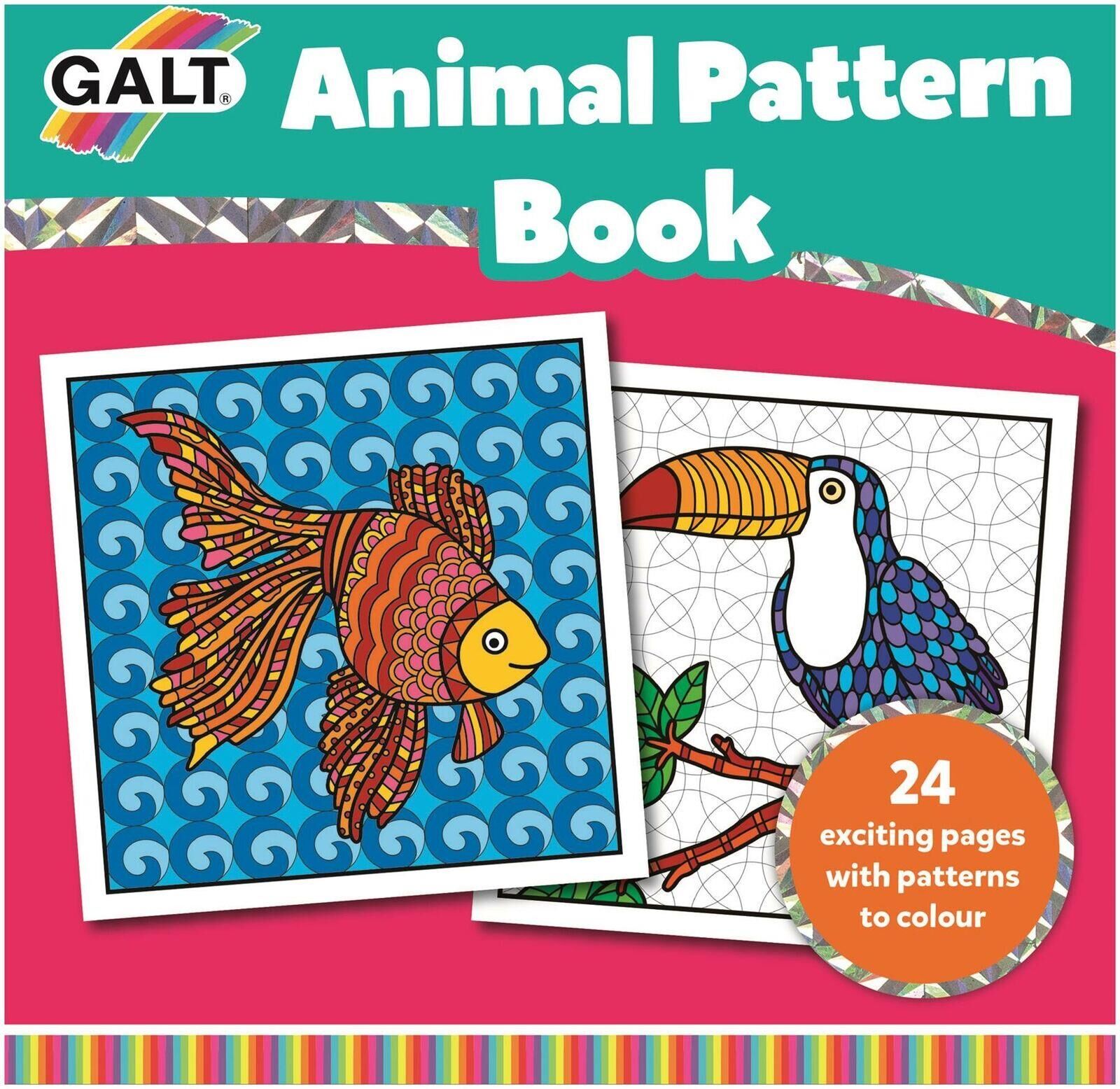 Galt Animal Pattern Book 6 Yaş+