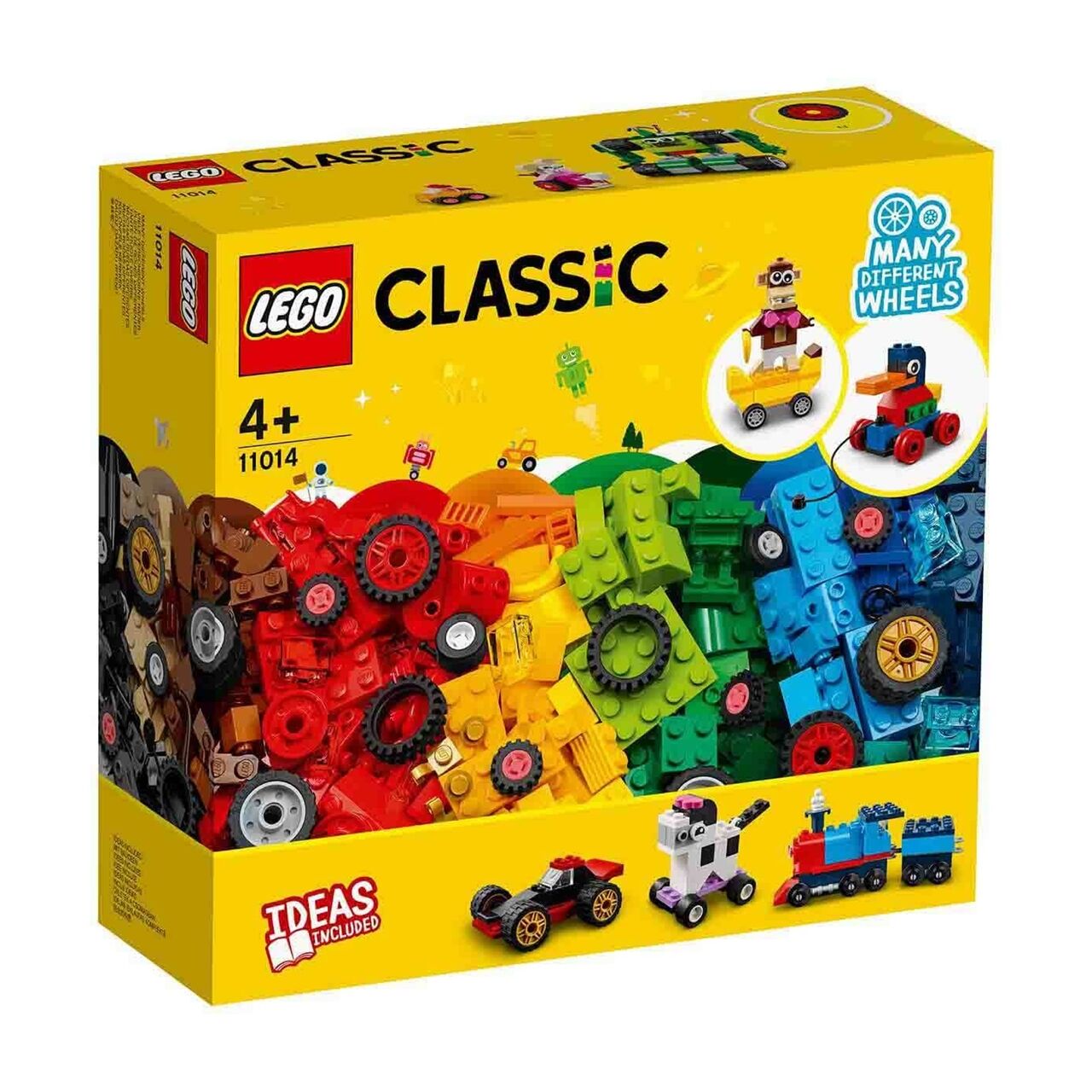 Lego Classic Yapım Parçaları ve Tekerlekler