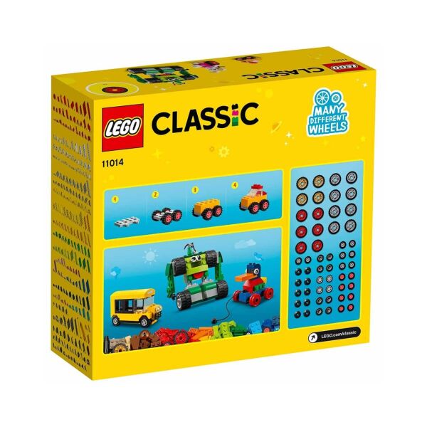 Lego Classic Yapım Parçaları ve Tekerlekler