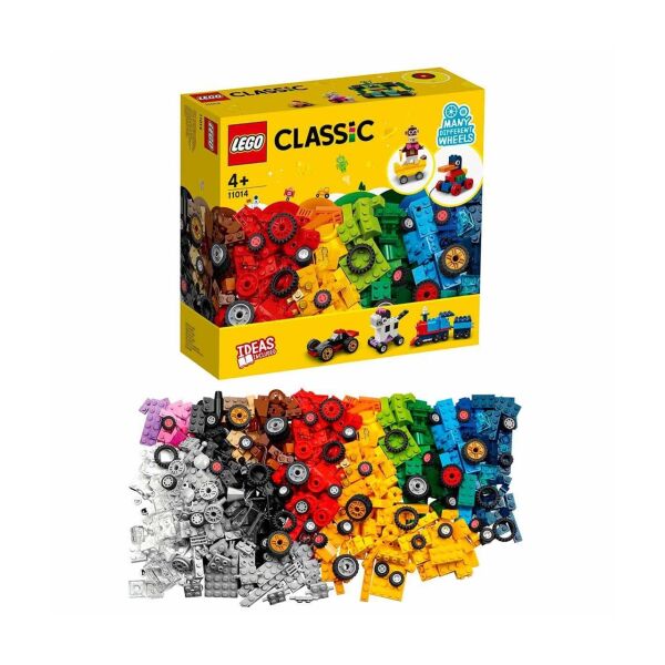 Lego Classic Yapım Parçaları ve Tekerlekler
