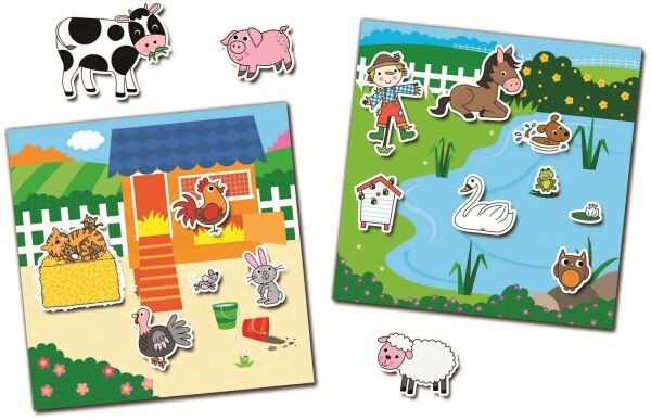 Galt Reusable Sticker Book - Farm 3 Yaş+