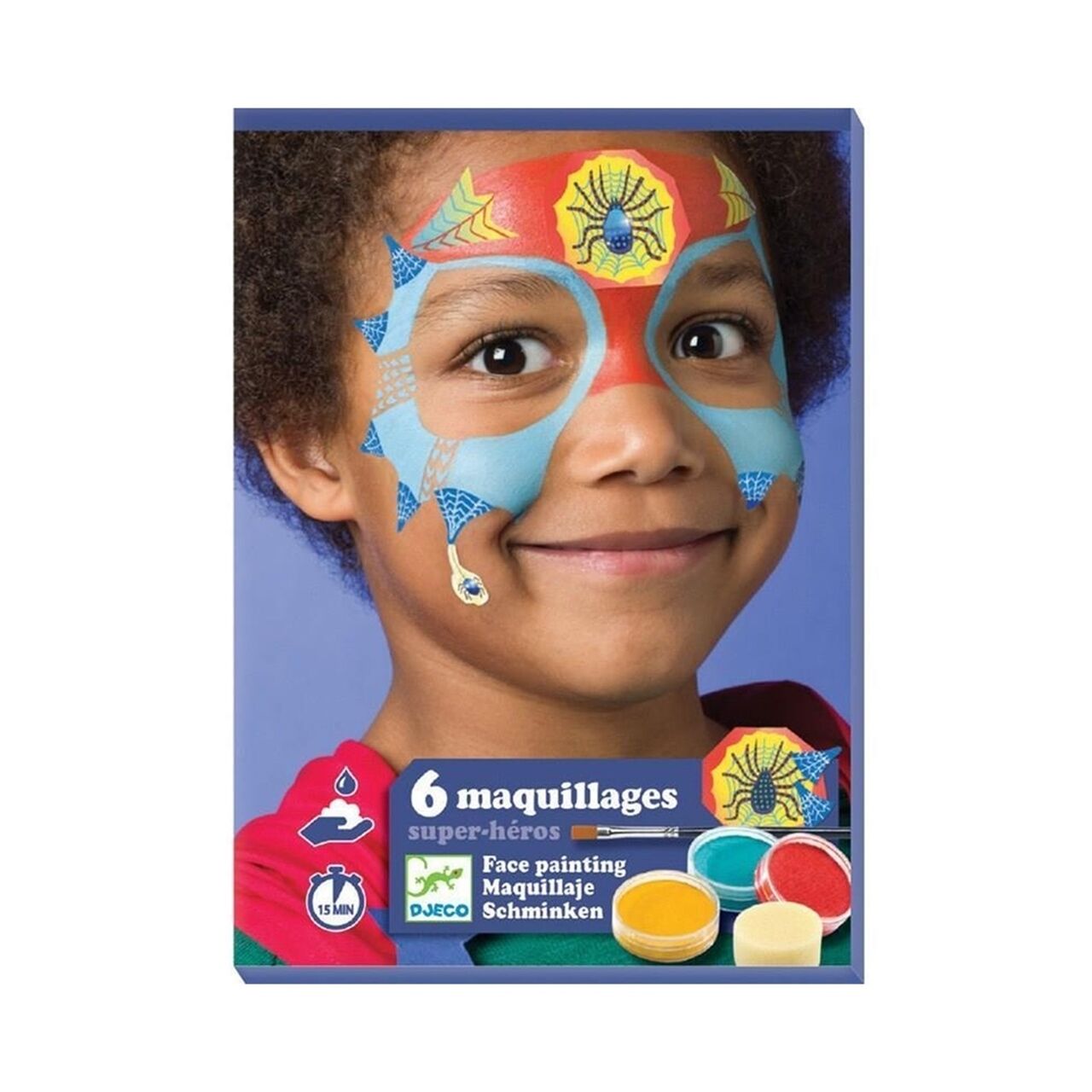 Djeco Yüz Boyama Seti / Superheroes