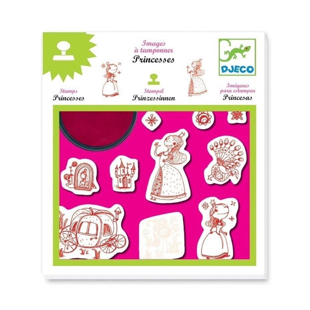 Djeco Patates Baskı Seti / Princesses