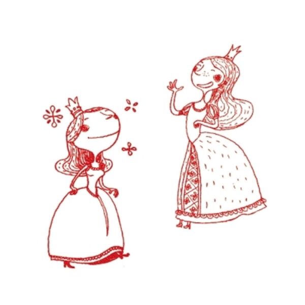 Djeco Patates Baskı Seti / Princesses