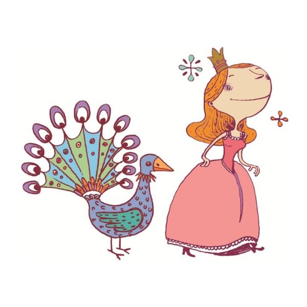 Djeco Patates Baskı Seti / Princesses