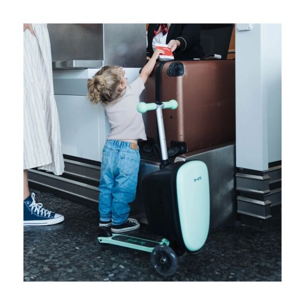 Micro Ride On Luggage Bagaj Çantalı Scooter - Mint
