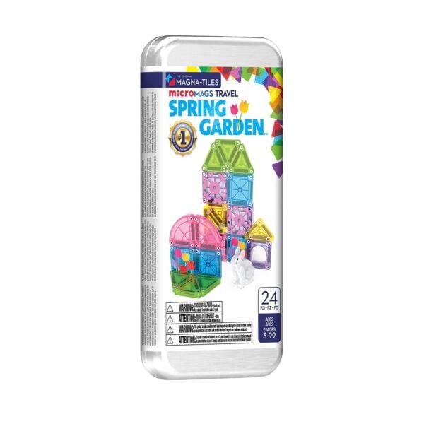 Magna Tiles Bahar Bahçe Seti Manyetik- 24 Parça