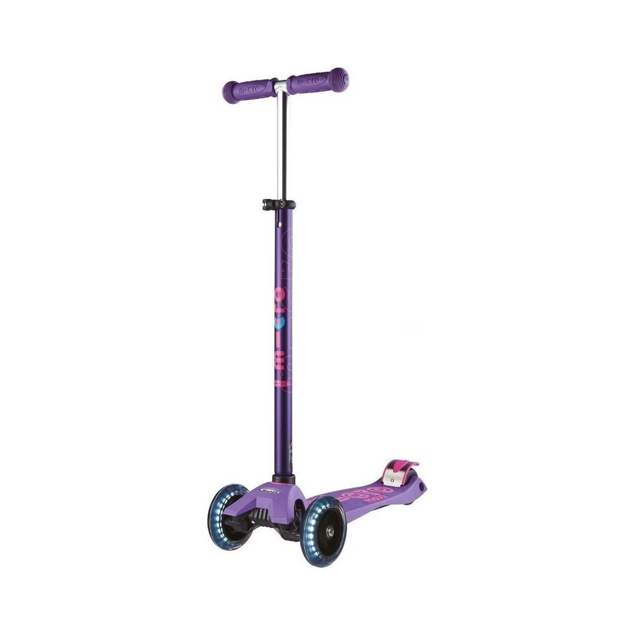 Maxi Micro Deluxe Led Scooter - Purple