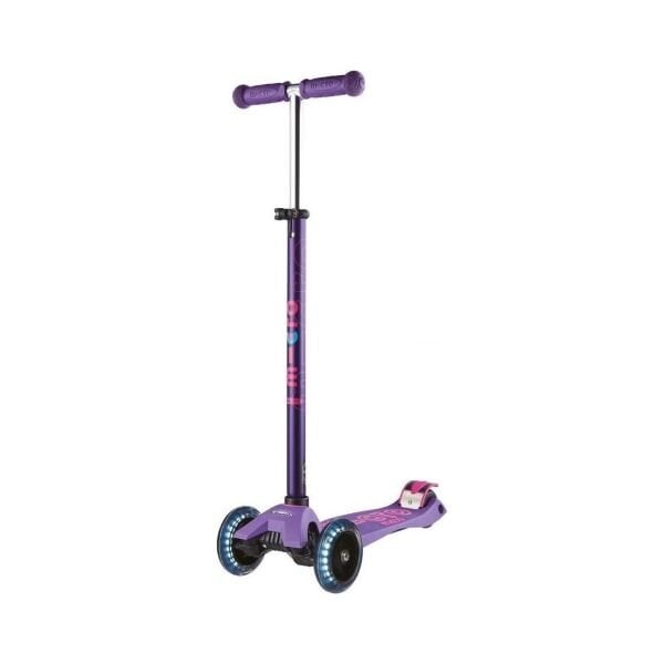 Maxi Micro Deluxe Led Scooter - Purple